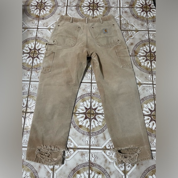 Vintage Distressed 90s Carhartt Carpenter Pants - Picture 2 of 10